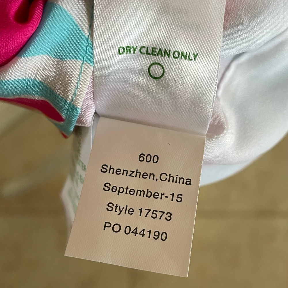 ❌SOLD❌🎉HP🎉Lilly Pulitzer Marlee One Shoulder Silk Dress 2 - Picture 10 of 12